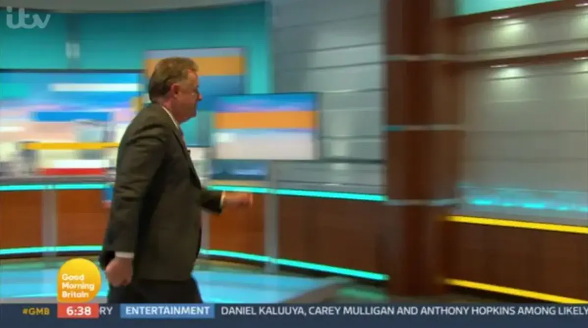 Morgan quit his job on Good Morning Britain following a heated discussion about Meghan (ITV)