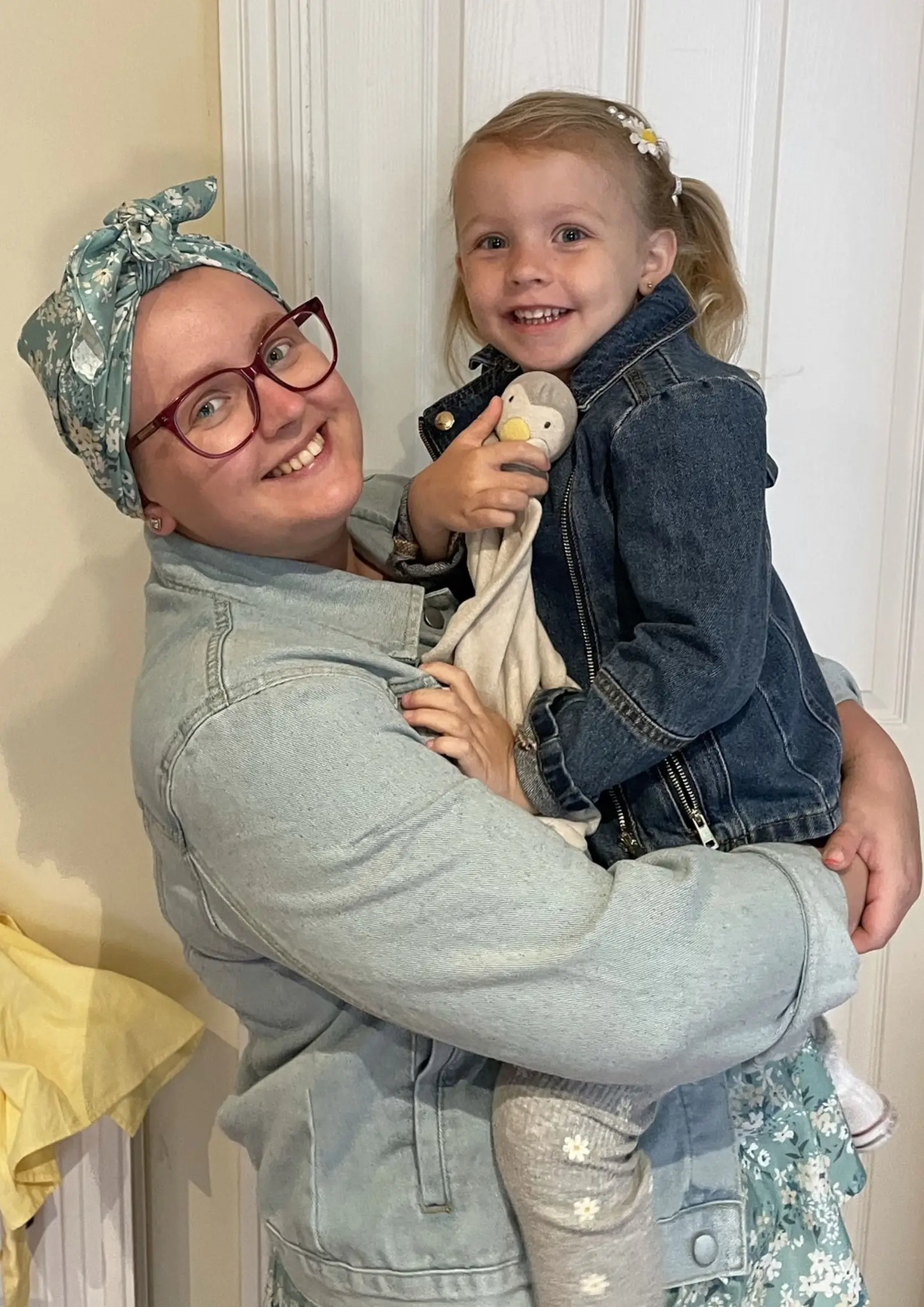 Melissa has now celebrated a full year in remission.