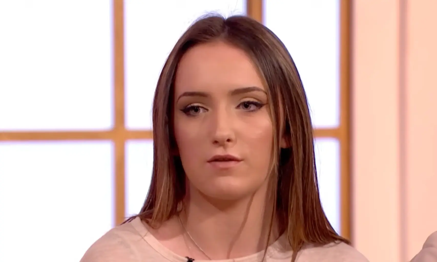 Samantha was 14 when she learned of her father's identity (Loose Women/ITV)