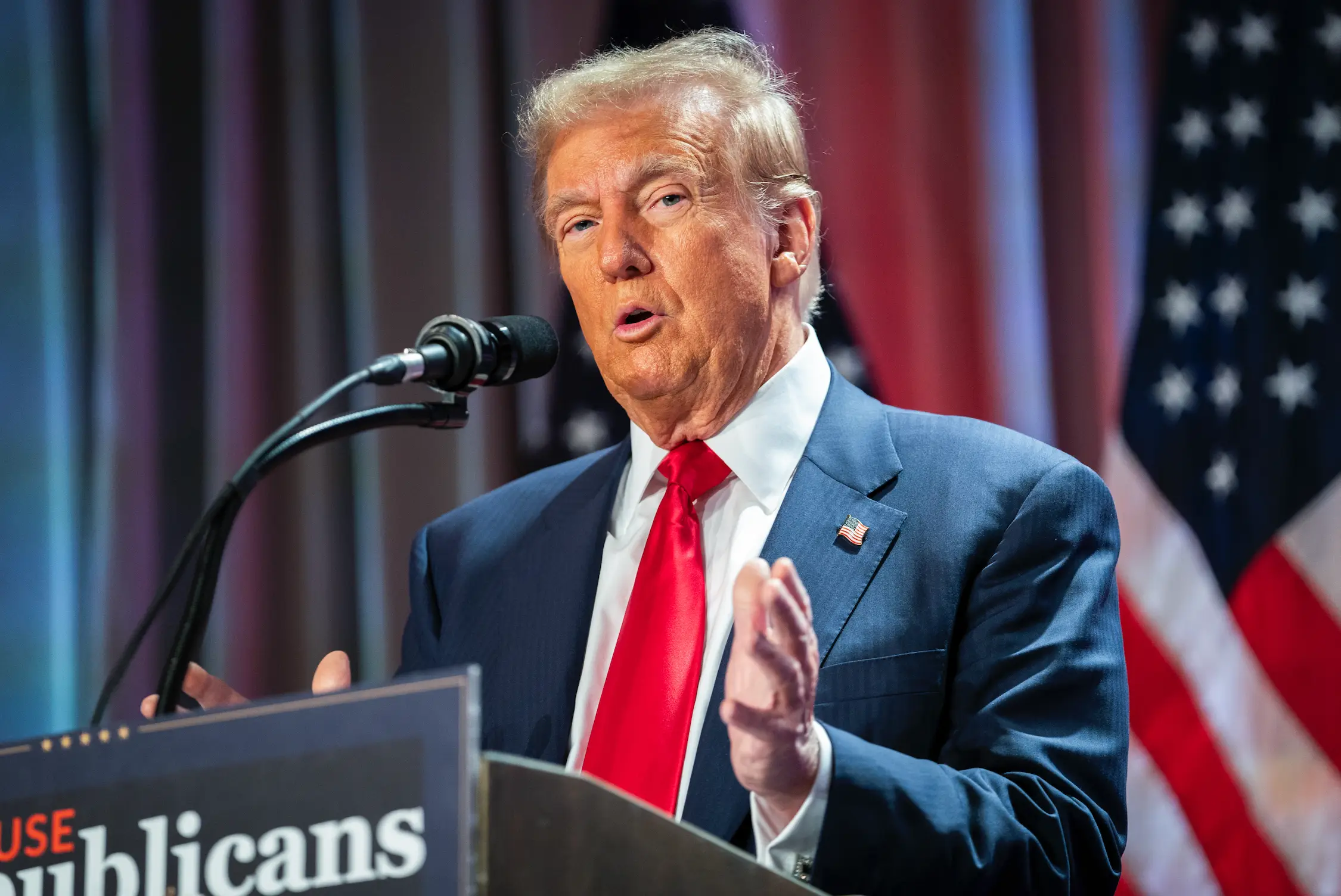 Ellen reportedly fled following Trump's re-election (Allison Robbert-Pool/Getty Images)