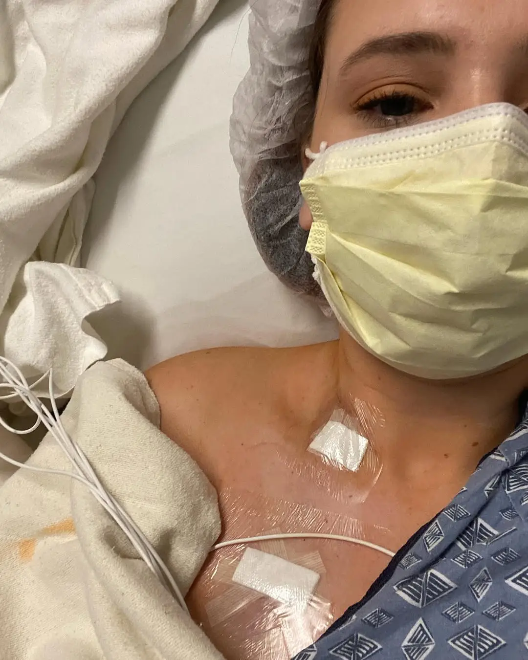 The then-27-year-old's 'whole world stopped spinning' when she was diagnosed with stage four bowel cancer which had spread to her liver and lungs (Kennedy)