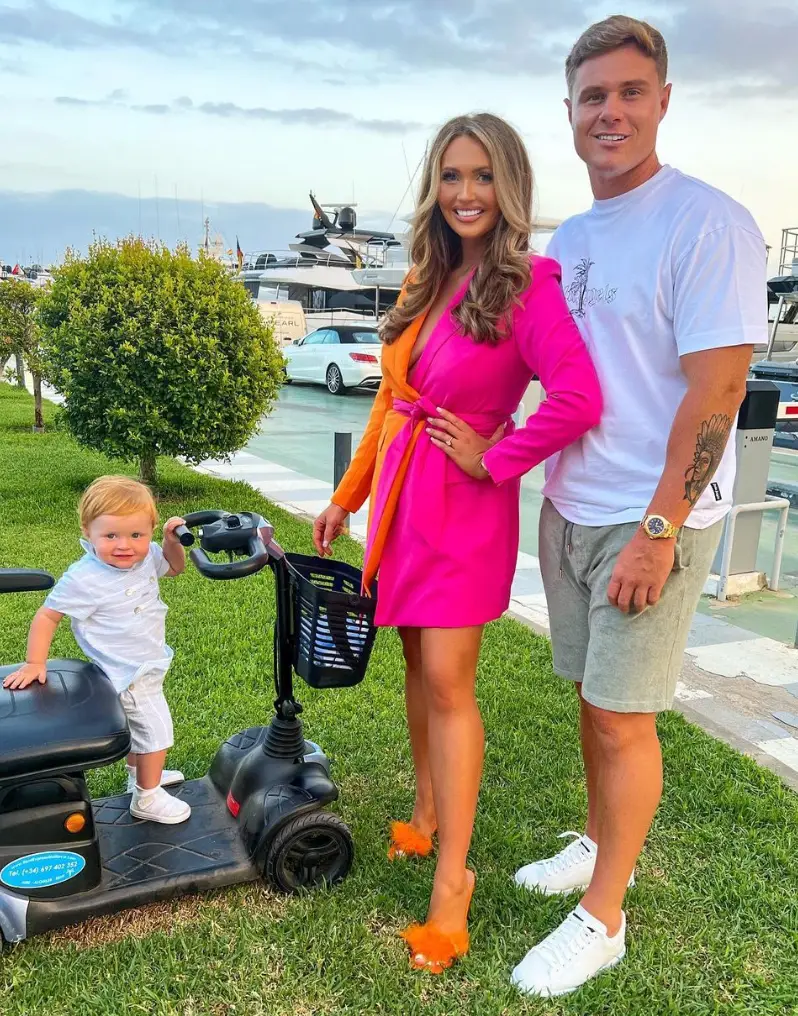 Charlotte has been sharing holiday snaps.