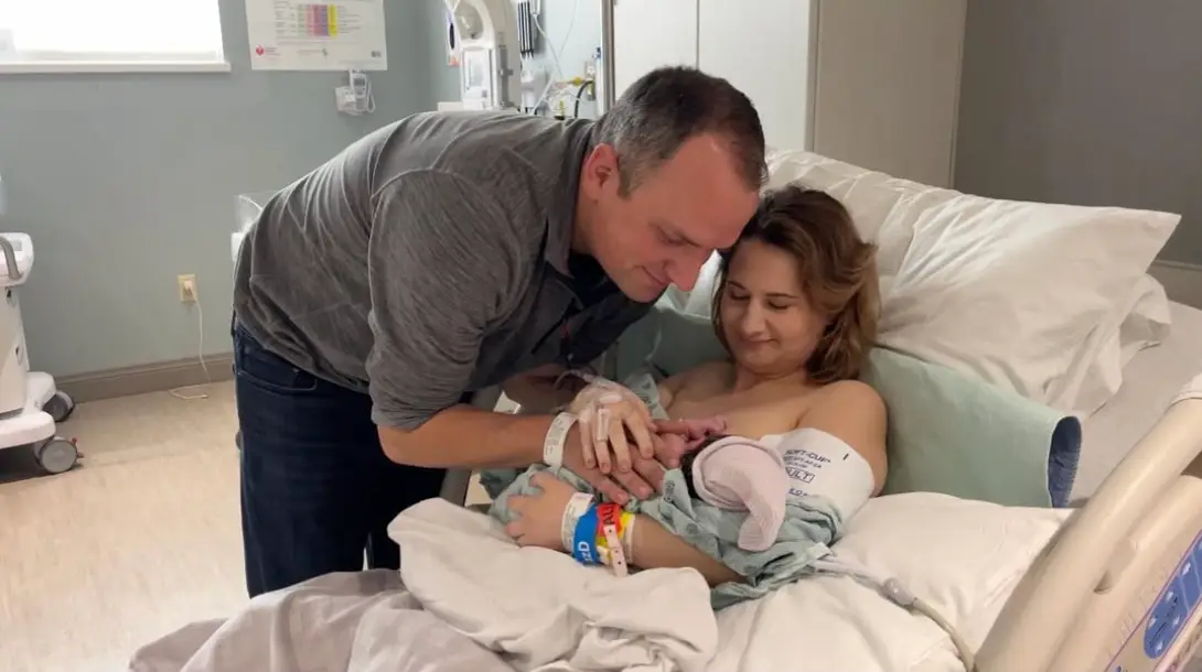 The pair have welcomed a baby girl (Instagram/@kenurker)