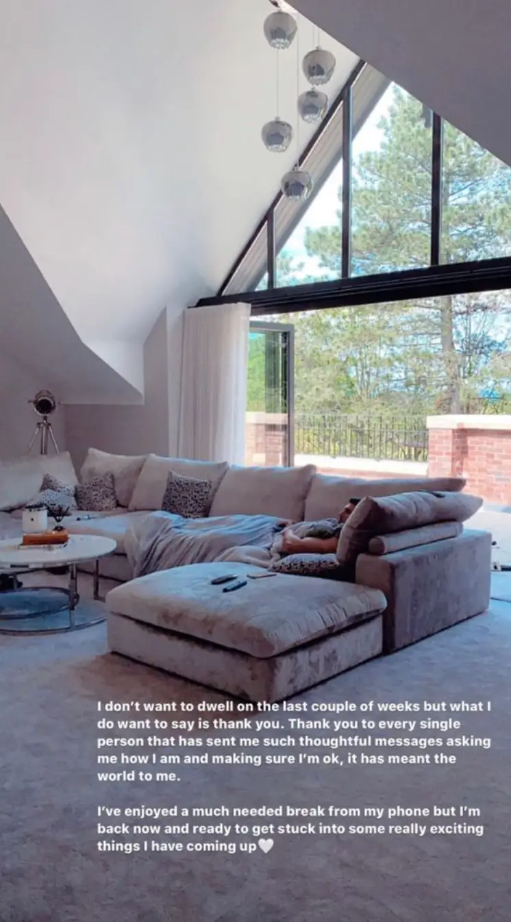 They moved to a new apartment in 2020. (Instagram/@mollymae)