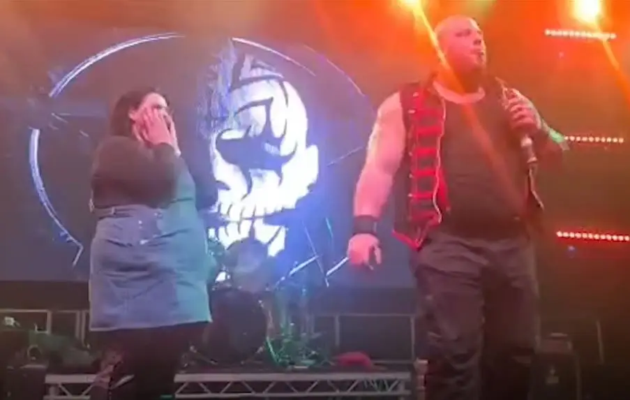 Victoria Edwards was left feeling 'mortified' but 'happy'.