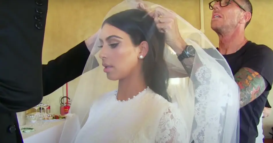 Kim has actually been married a total of three times. (