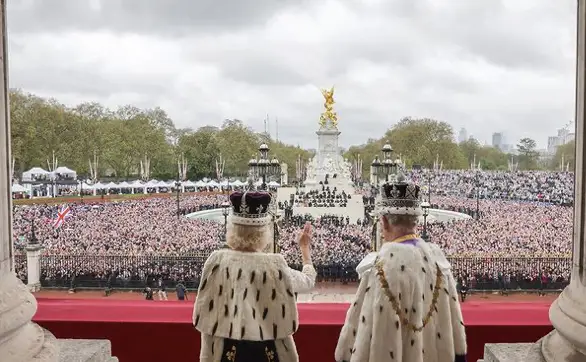 The capes worn by Queen Camilla were sentimental.