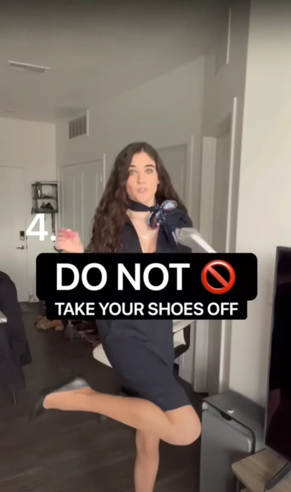 The final pet peeve was passengers taking their shoes off during the flight.