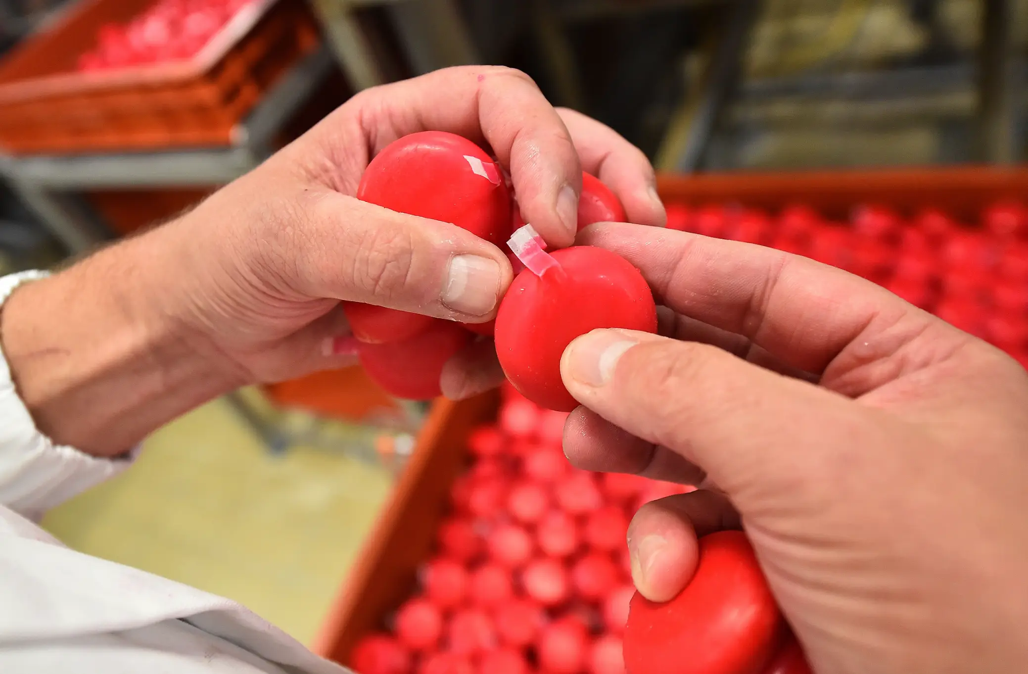 Babybel has just made a major change to its packaging (JEAN-FRANCOIS MONIER/AFP via Getty Images)