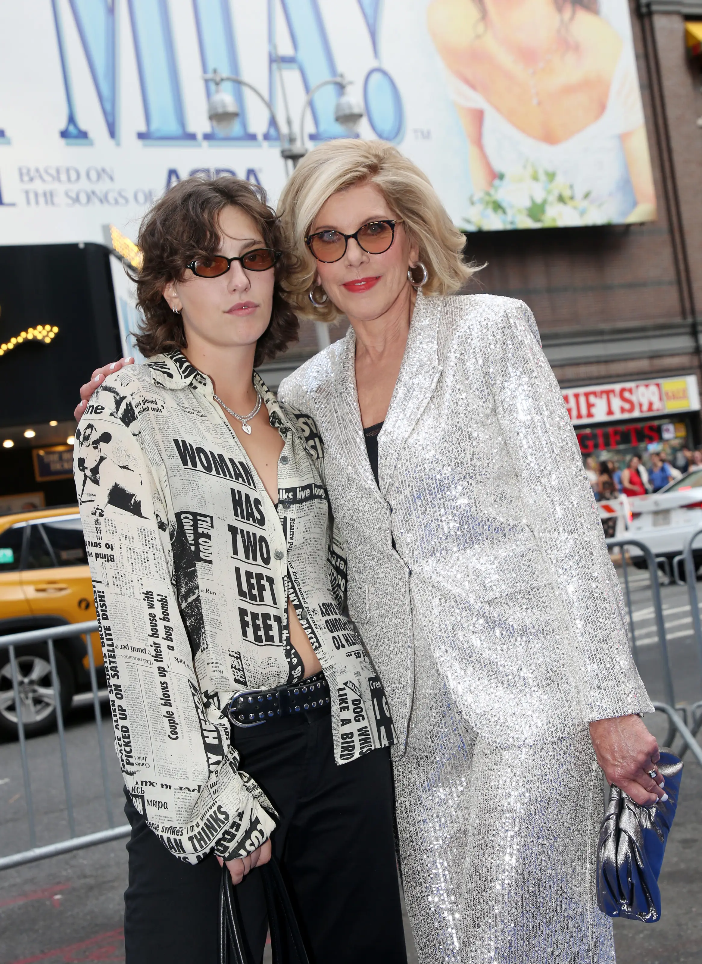 Fans couldn't believe Baranski was 73, as she posed with 26-year-old King Princess (Bruce Glikas/WireImage)