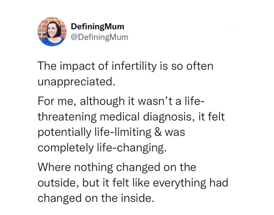 Becky was conflicted over whether or not to use an egg donor.