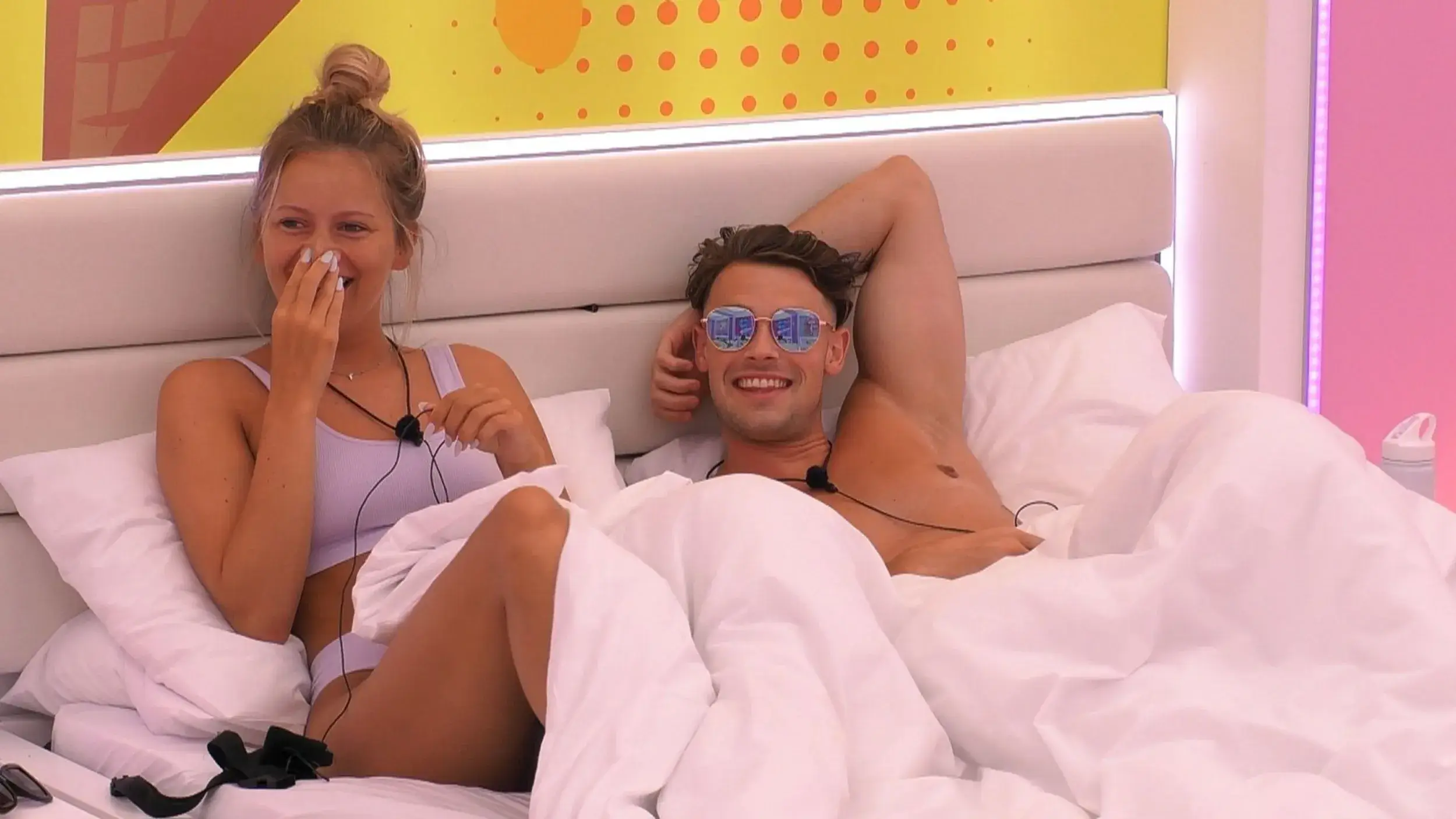 Love Island star Tasha Ghouri and Andrew Le Page (ITV)
