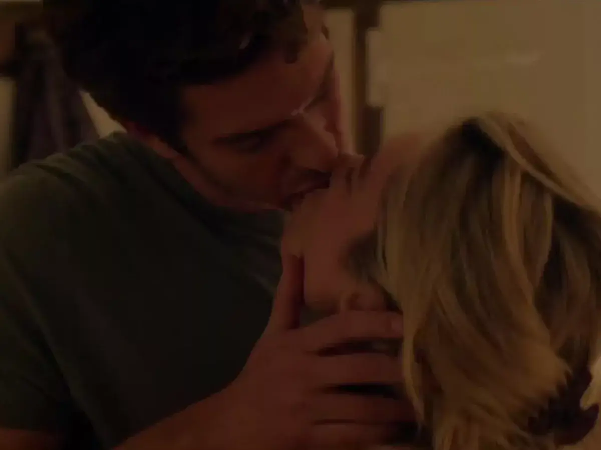 The pair were a little carried away (A24)