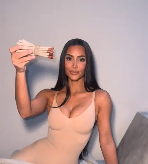 Her video was a teaser for a new makeup launch!