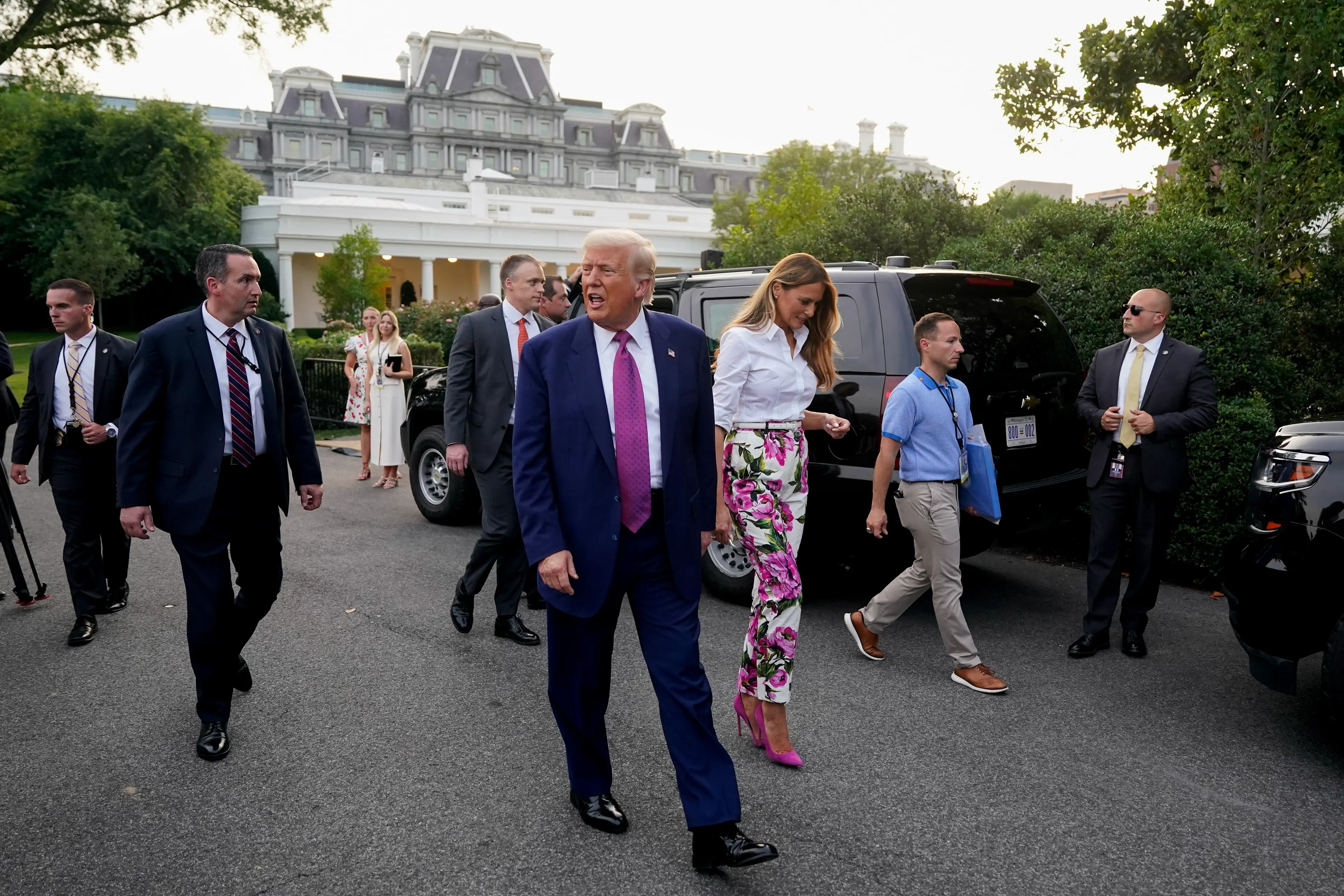 The congressional lunch took place on Thursday (Al Drago/Bloomberg via Getty Images)