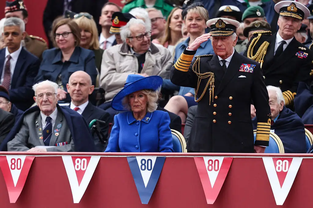 Keir Starmer rushed to help Queen Camilla, despite breaking royal protocol (ADRIAN DENNIS/POOL/AFP via Getty Images)