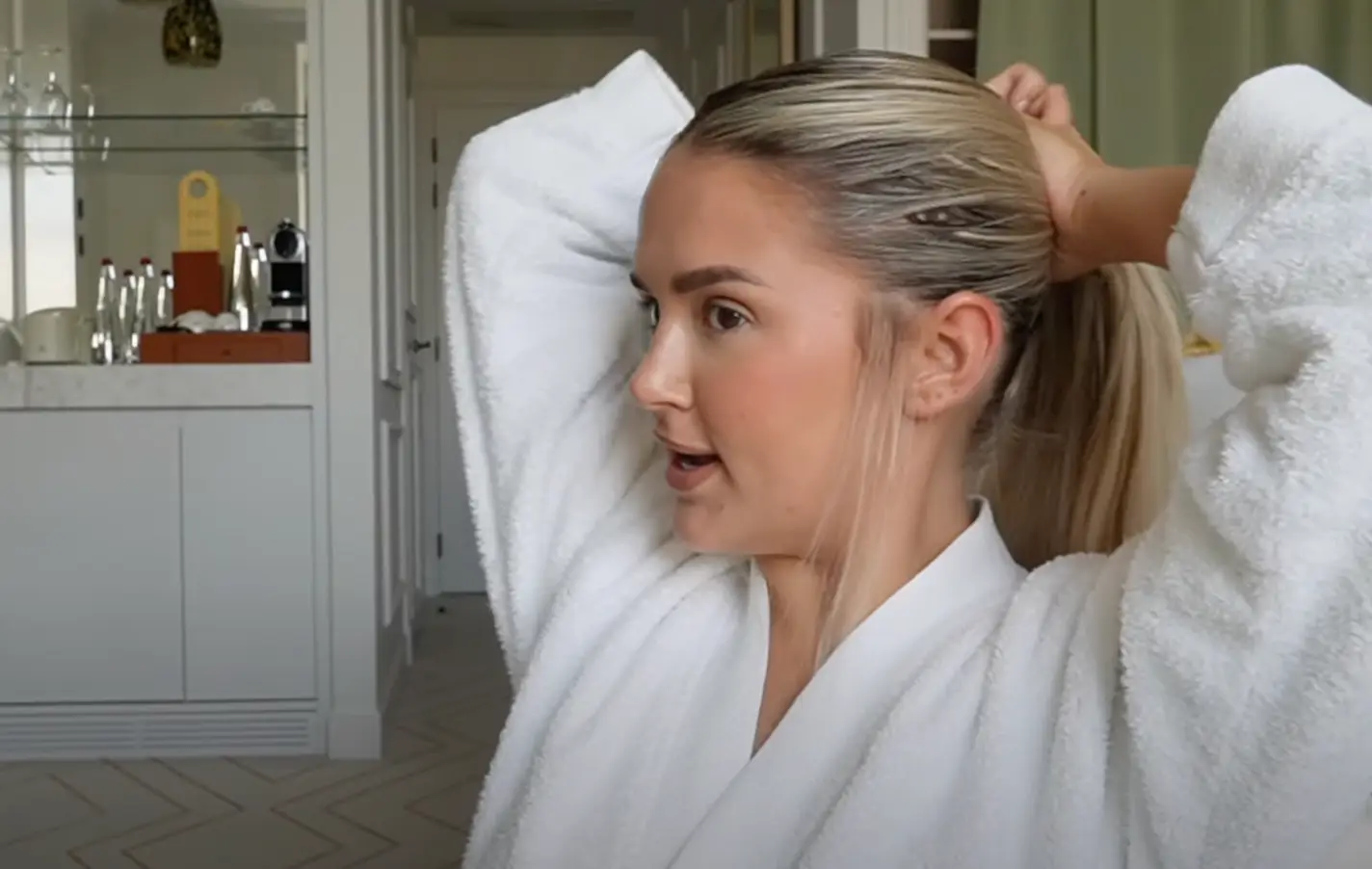 The mother-of-one claimed she was blindsided by the revelation (YouTube/@mollymae9879