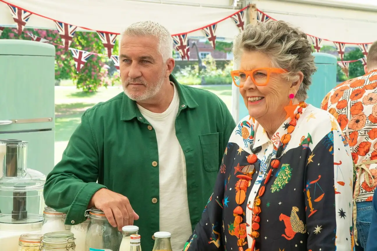Bake Off judges Paul Hollywood and Prue Leith (Channel 4) 