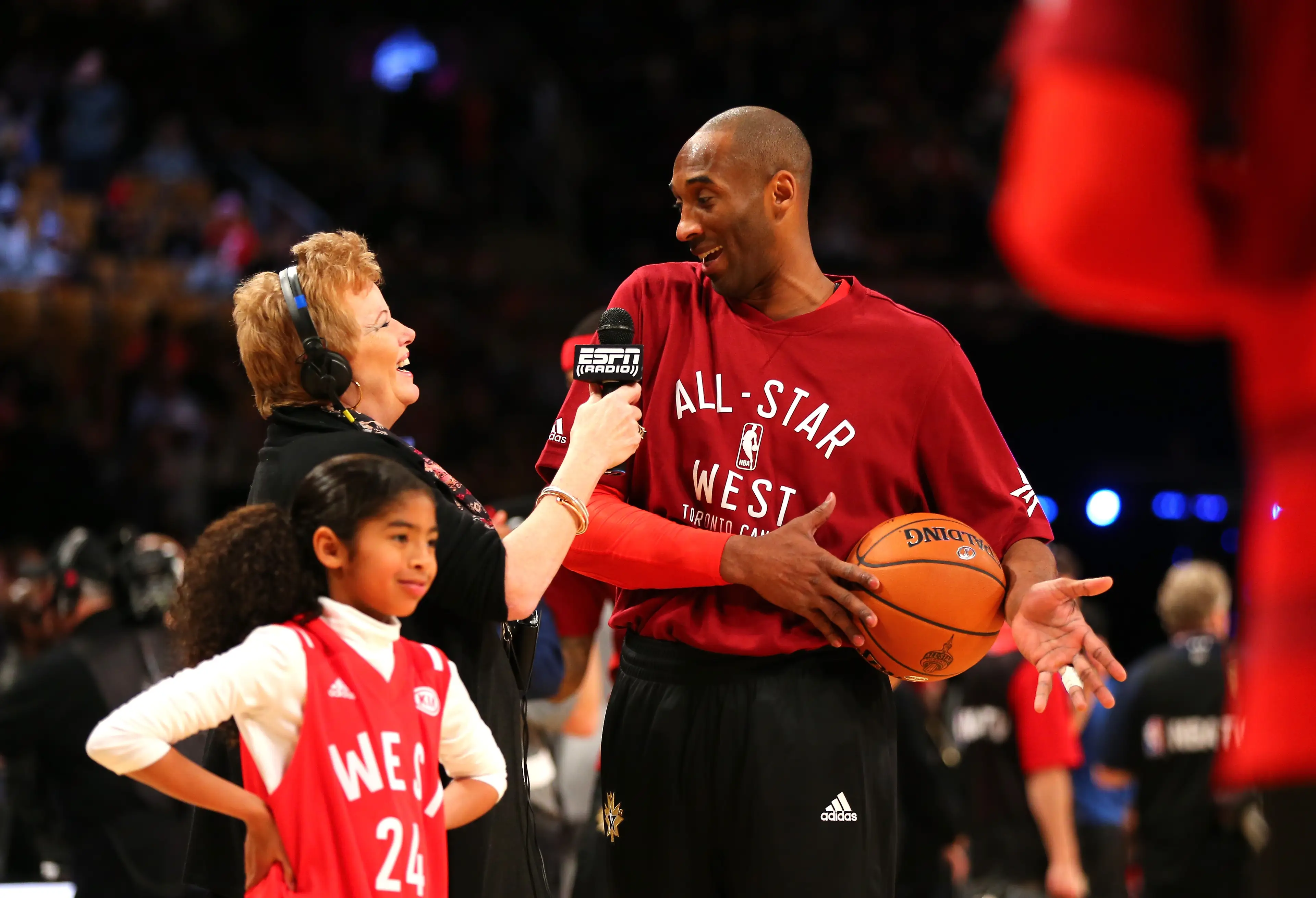 Gigi had also been a keen basketball player (Elsa/Getty Images)