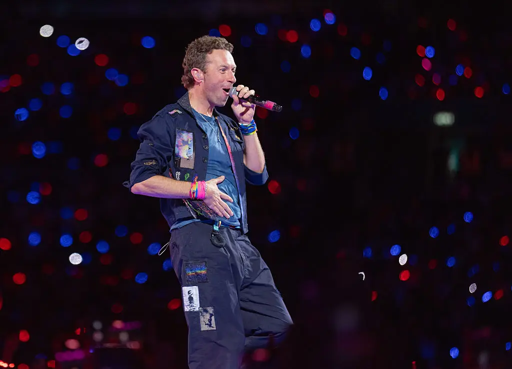 Johnson and Martin reportedly split in June (Jo Hale/Redferns)