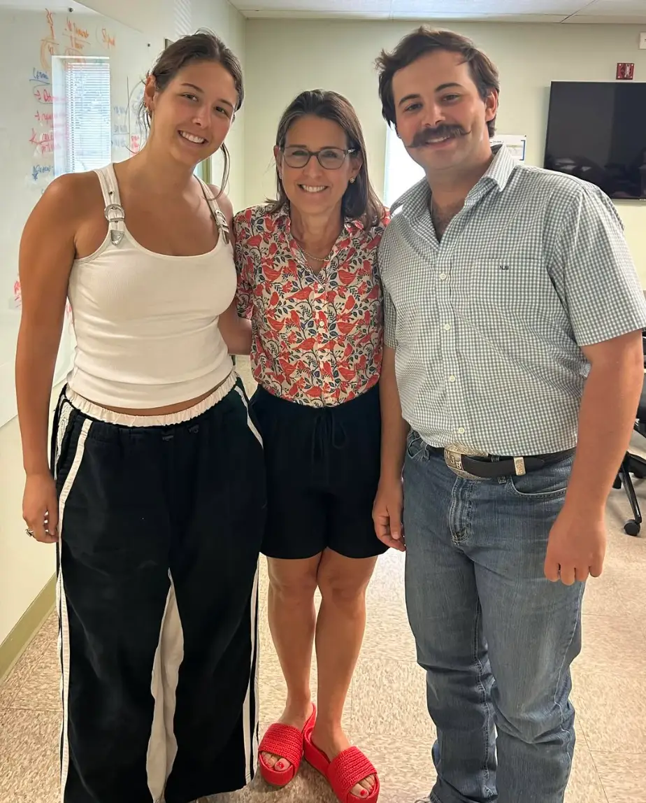 Joyce Catherine Badon, 21, (left) has tragically lost her life in the Texas flash flood which has since claimed the lives of 104 people (Facebook/kellye.badon)