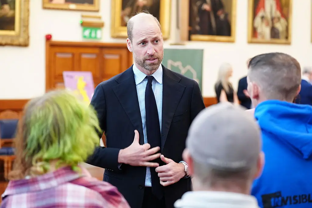 Trump referred to Prince William as 'handsome' and revealed the pair had a 'great talk' (Jane Barlow - WPA Pool/Getty Images)