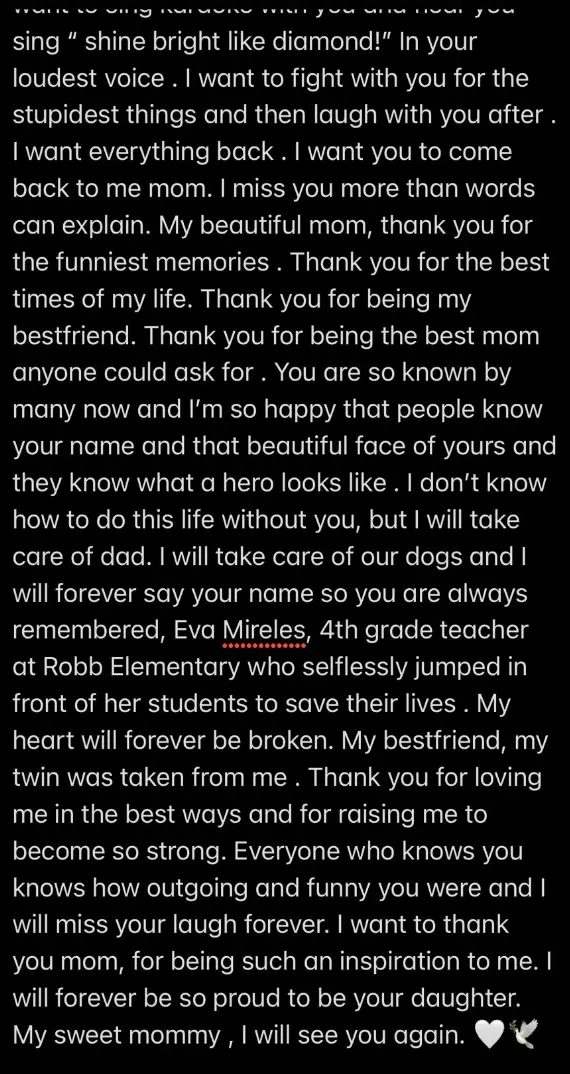 The tribute was shared on Twitter (