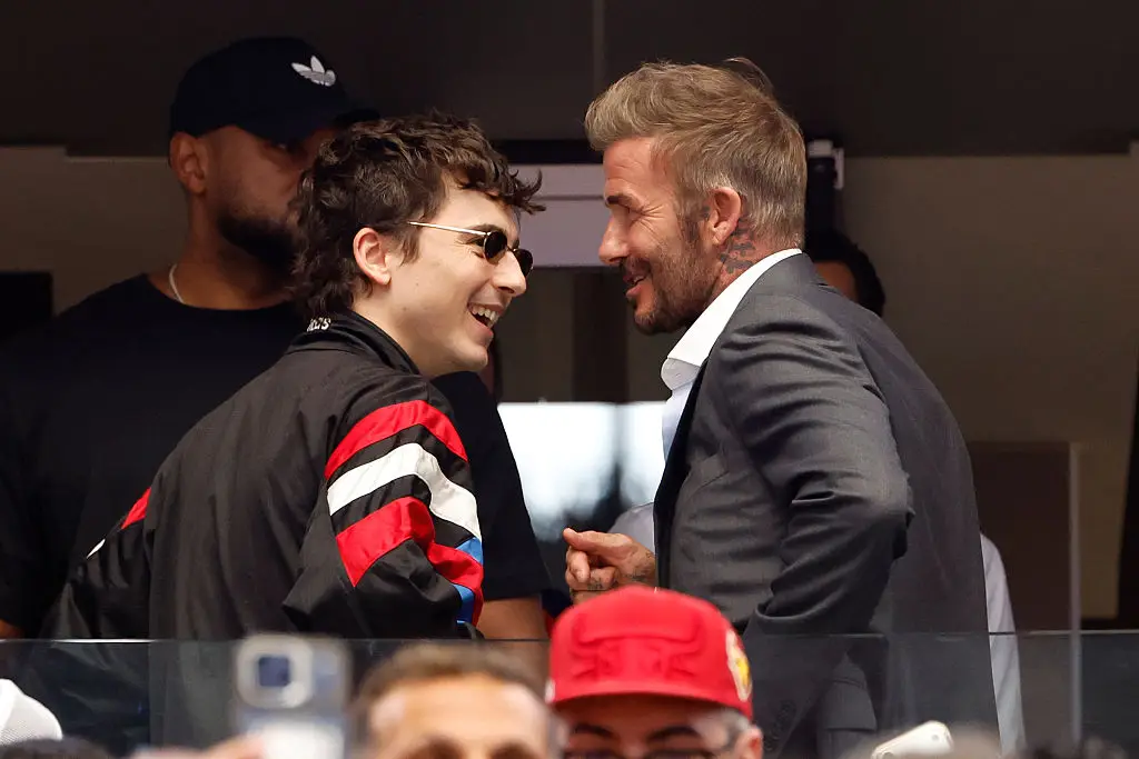 David joked about the Knicks, according to a lip reader (Jean Catuffe / Contributor / Getty Images)