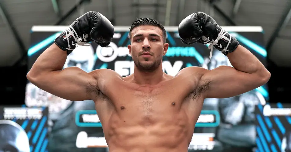 Tommy took home the belt after Sunday's fight in Saudi Arabia.