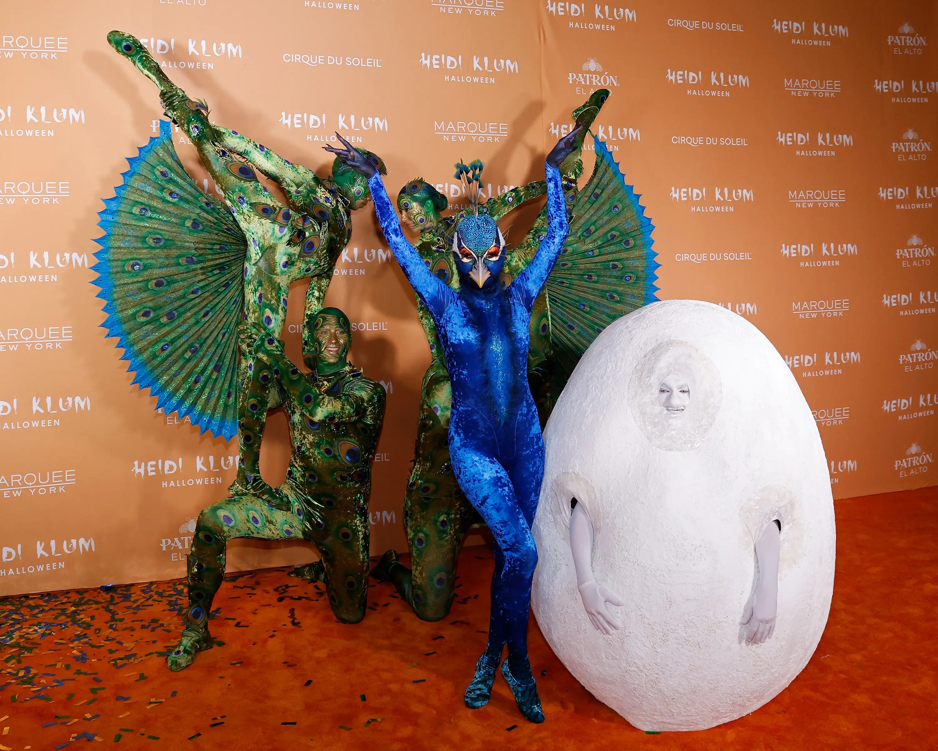 Yes, that is Heidi's husband as the egg.