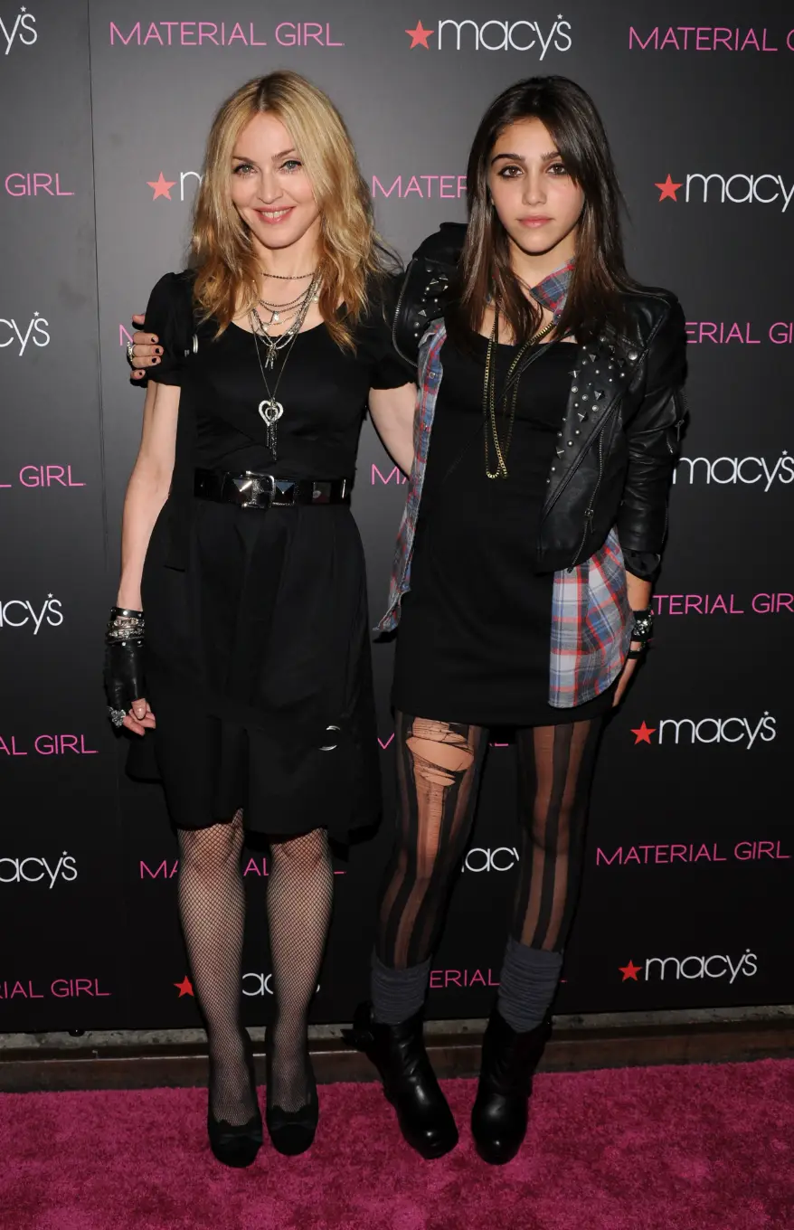 Madonna and her eldest, Lourdes Leon (Bryan Bedder/Getty Images)