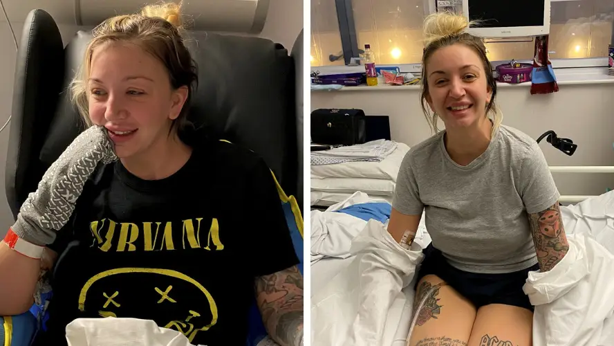 Mum loses both feet and 10 fingers to sepsis due to significant delays in starting treatment