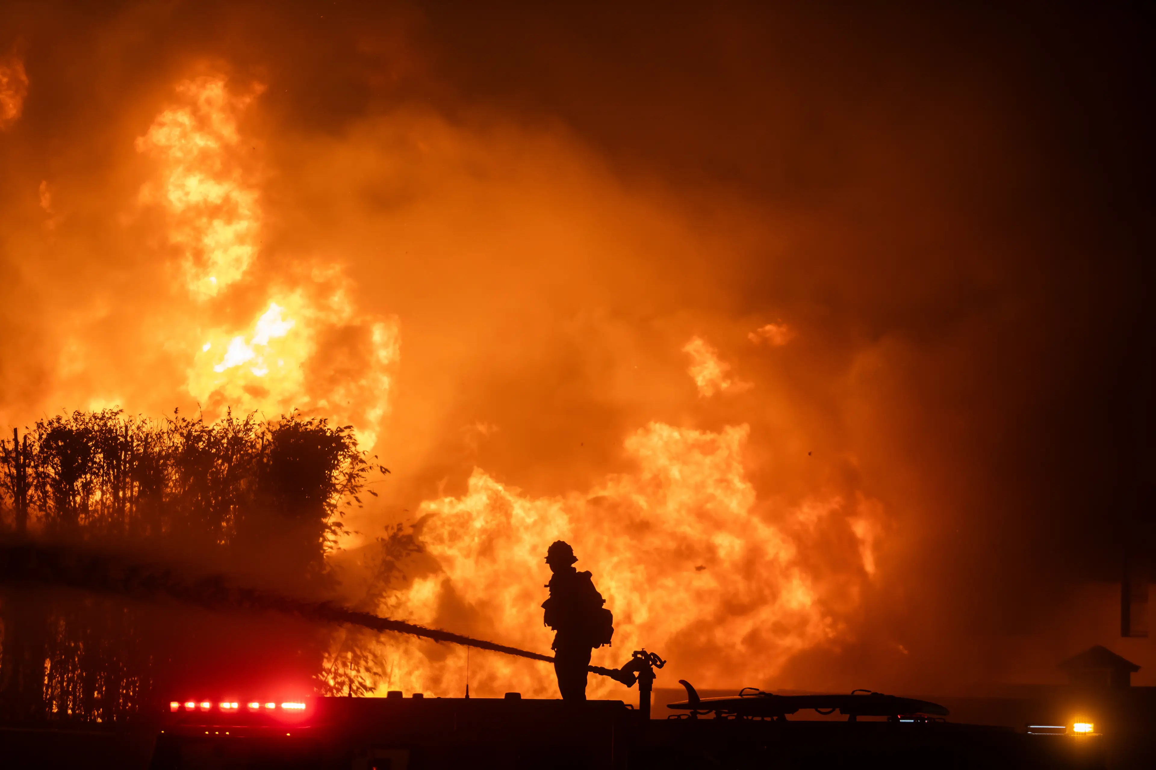 Fires have devastated land across Los Angeles for the past week (Apu Gomes/Getty Images)