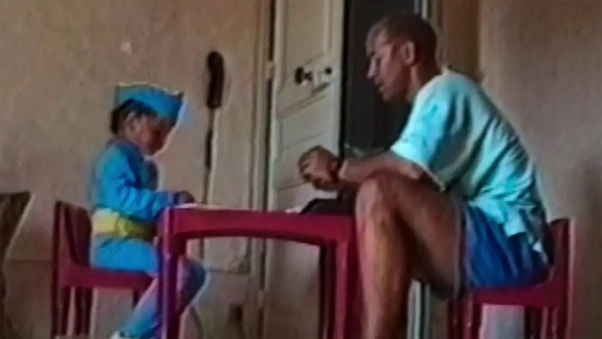 André sat in on Alex's sessions with a child psychologist (Netflix)
