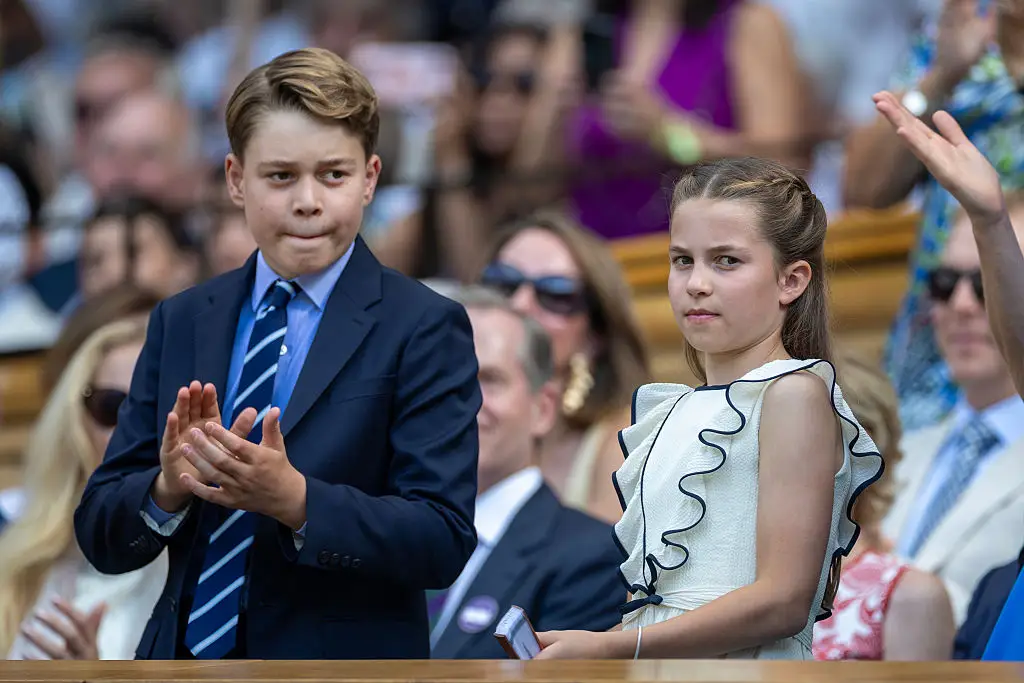 A royal expert claimed 'time will tell' when it comes to George's military prospects (Tim Clayton/Getty Images)