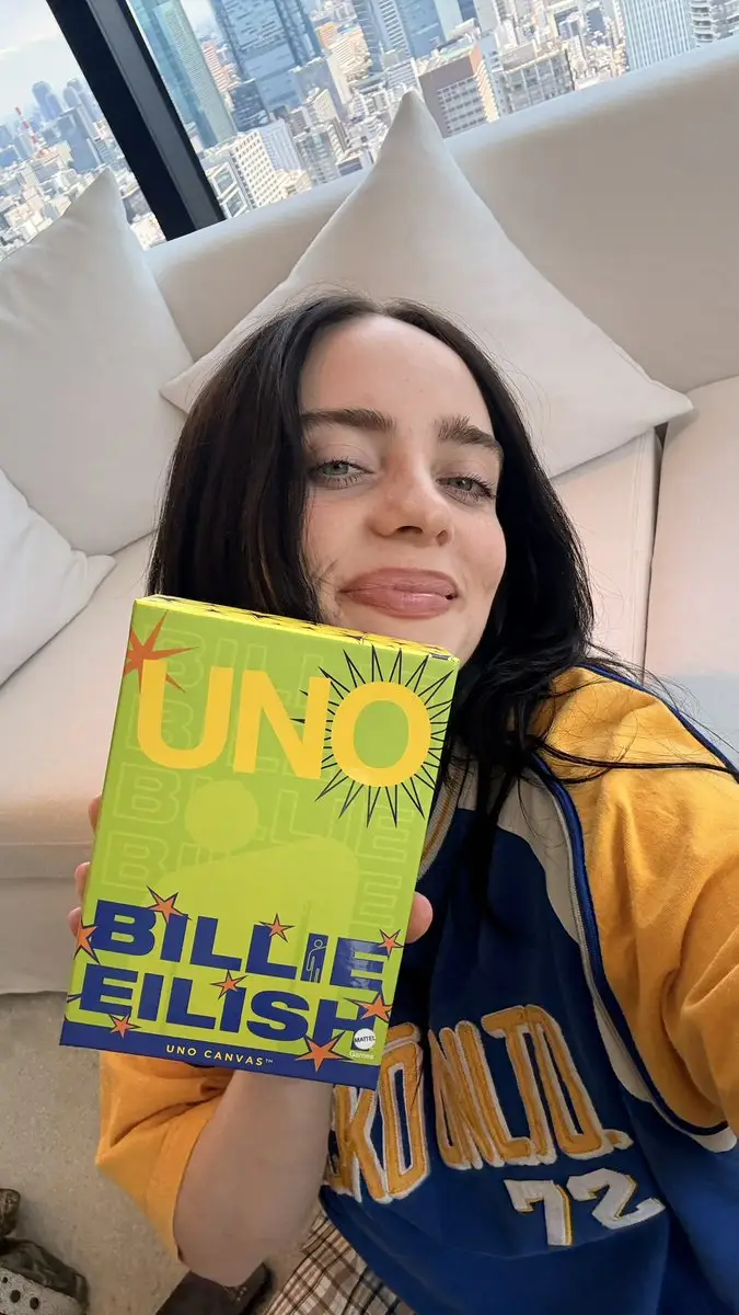 Billie Eilish has sparked a debate online by restocking her collaboration with UNO - here's why (UNO)