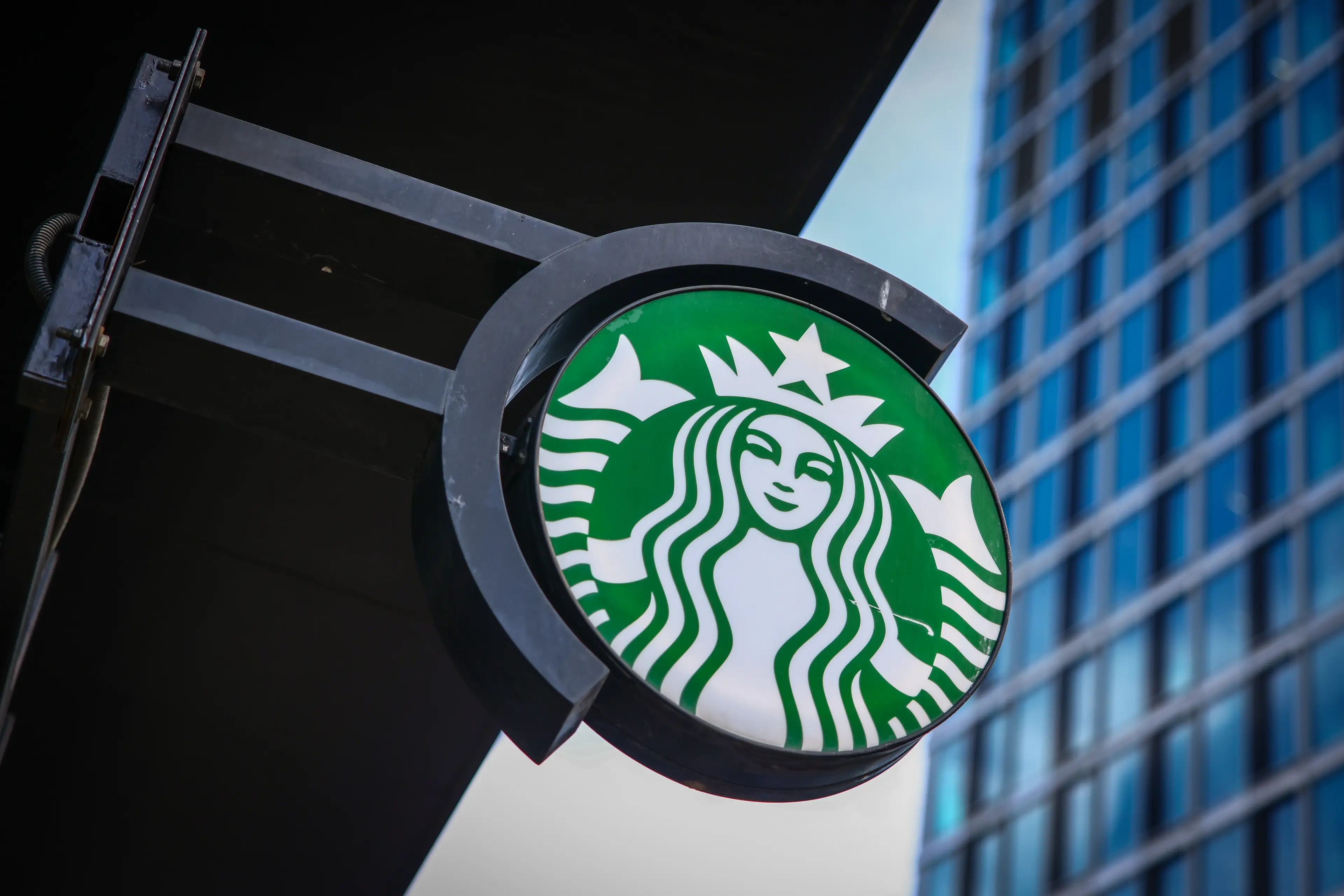 Starbucks has been forced to address the viral social media trend which sees customers demand 'Charlie Kirk' is written on their cups (Beata Zawrzel/NurPhoto via Getty Images)