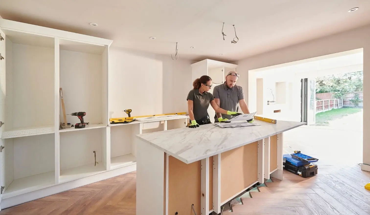 Proper ventilation and wet-cutting can help reduce dangerous dust exposure (Getty Images)