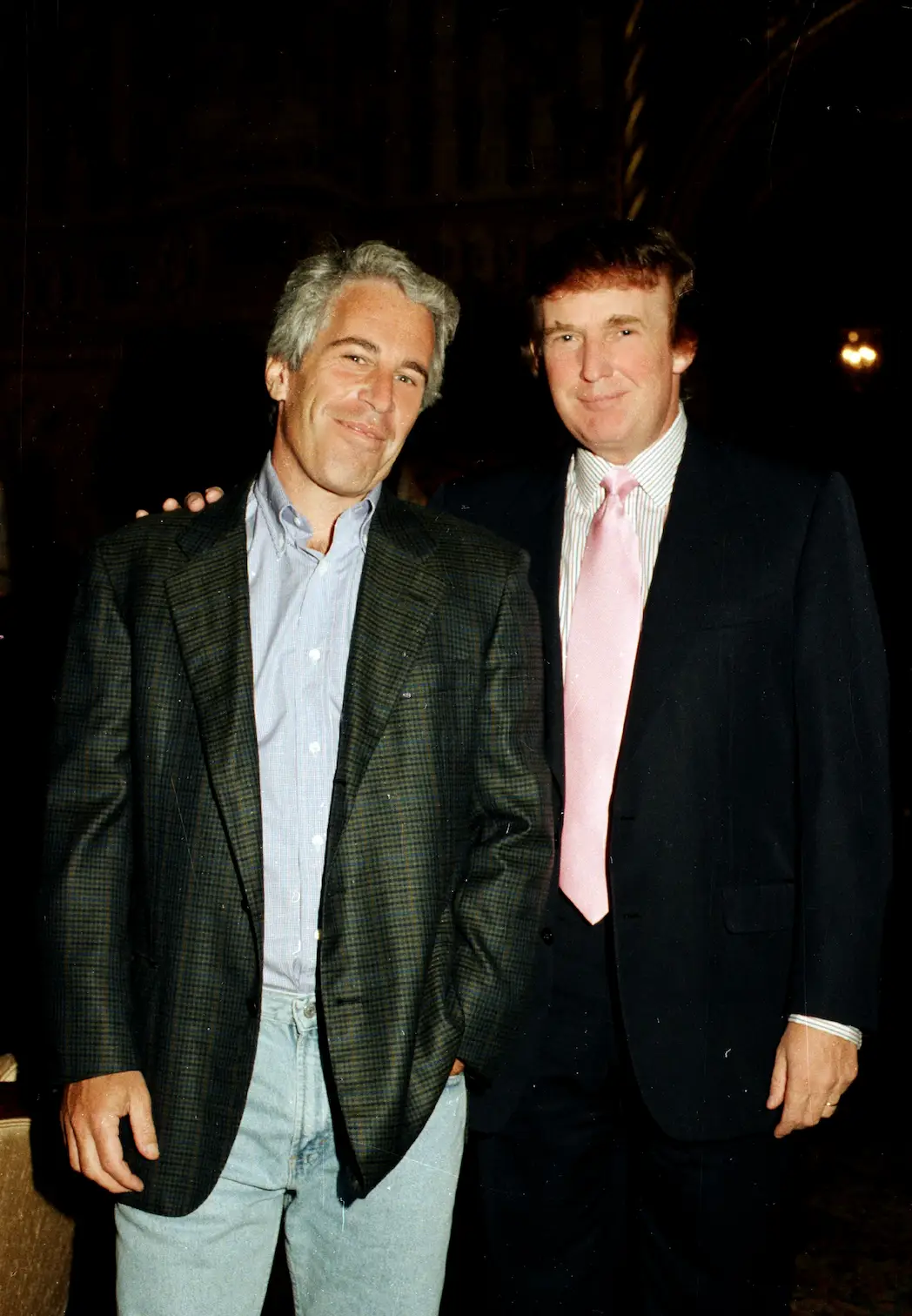 The report refers to Trump's relationship with Epstein (Davidoff Studios/Getty Images)