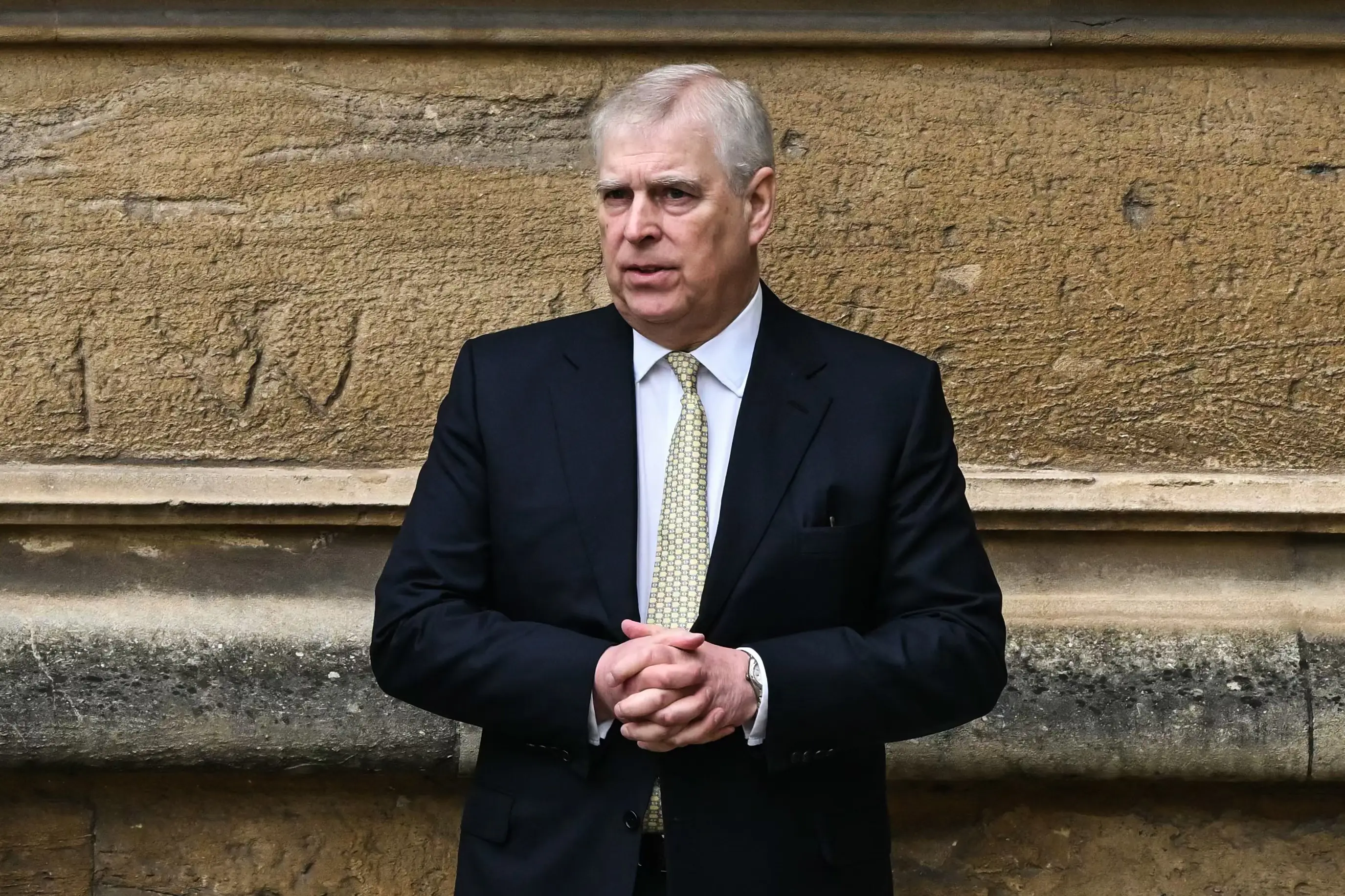 Andrew was arrested on suspicion of misconduct in public office earlier this year (JUSTIN TALLIS/AFP via Getty Images)