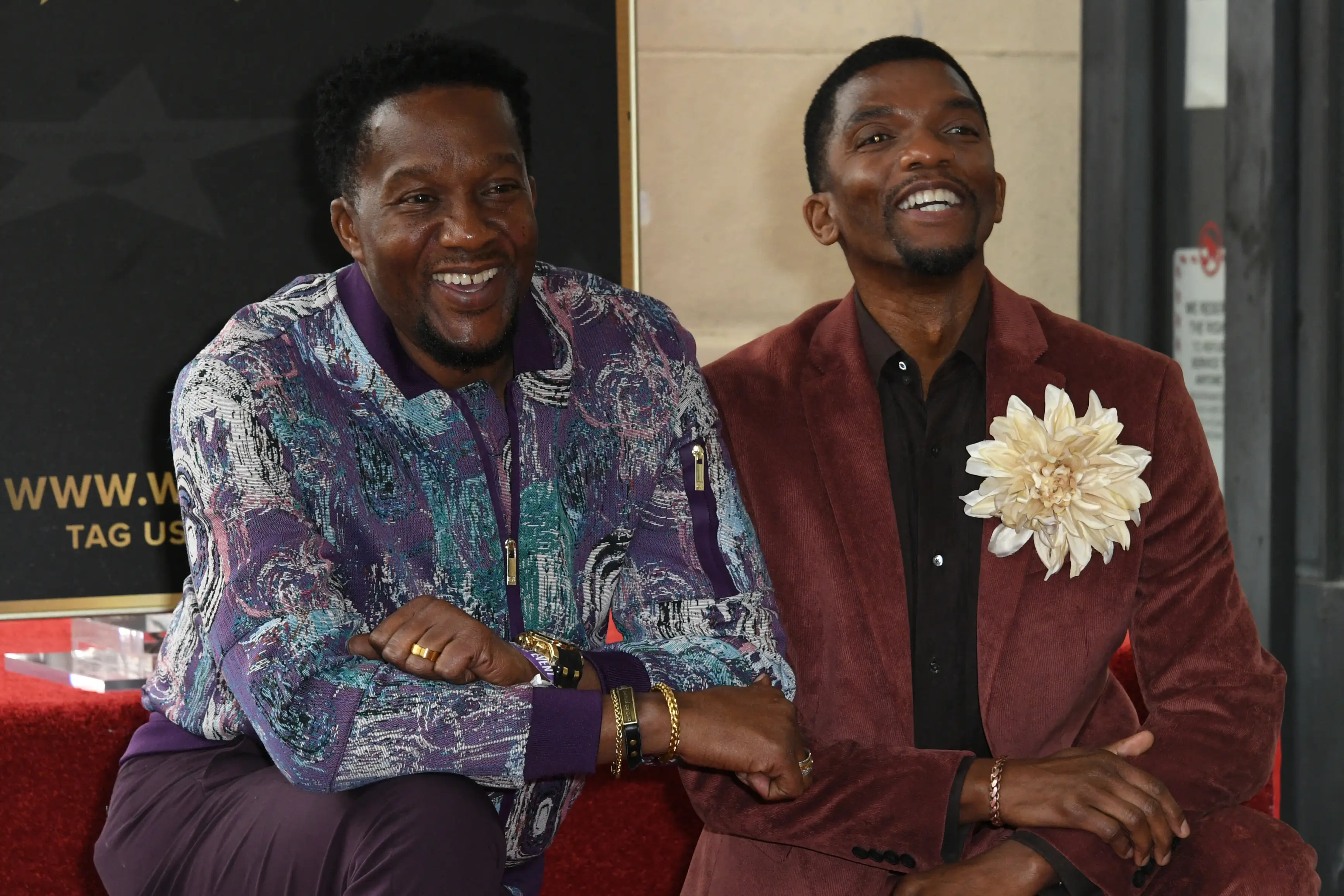 Derrick and Kevin Boseman are taking legal action against their late brother Chadwick's widow (UNIQUE NICOLE/AFP via Getty Images)