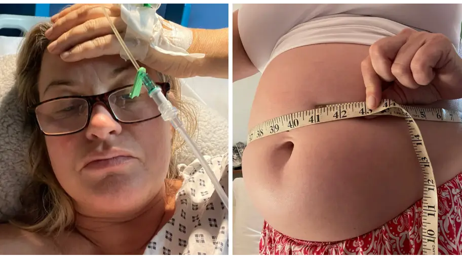 'People think I'm six months pregnant but sadly I'll never get to be a mum'