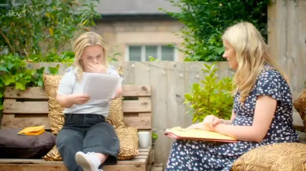 Ellie Simmonds found out a heart-breaking detail during filming.