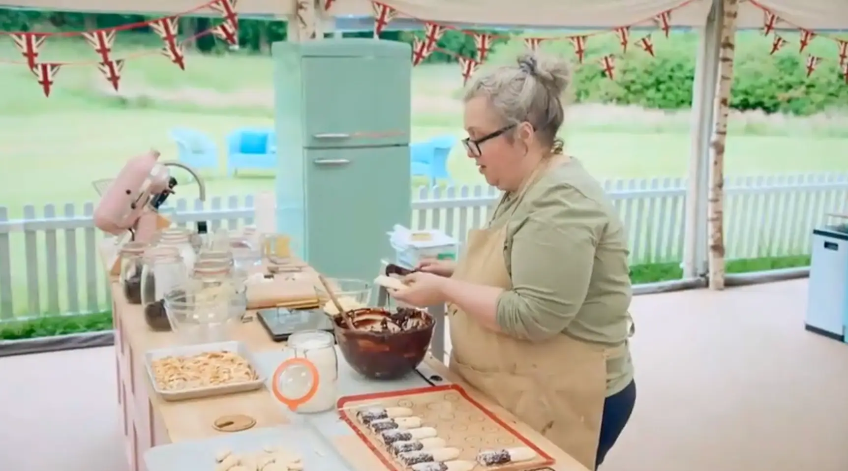 It's Dessert Week this week, with a tiramisu-inspired Showstopper (Channel 4)