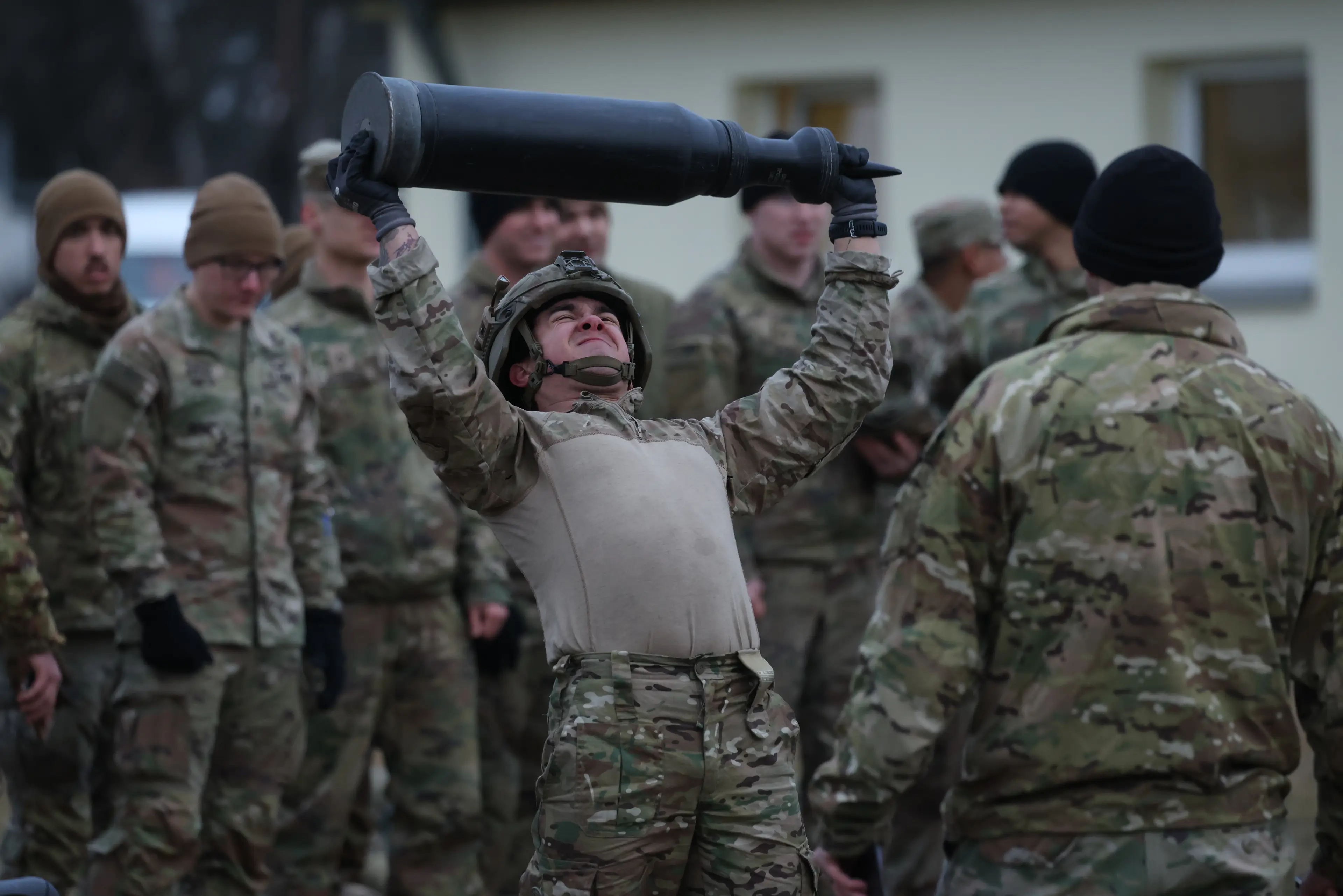 Trump refused to rule out military intervention (Sean Gallup/Getty Images)