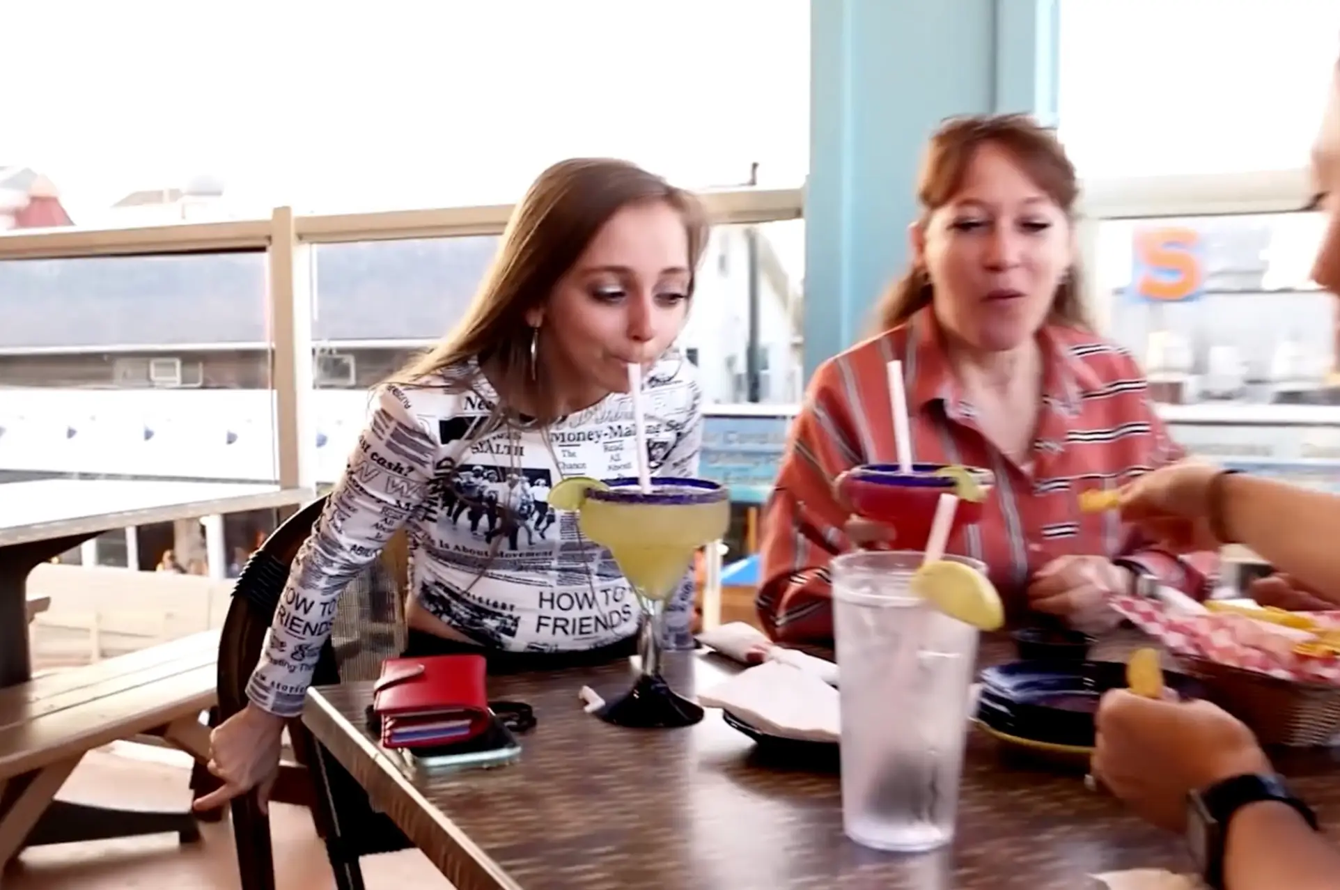 Shauna might look like a child, but she is legally allowed to drink.