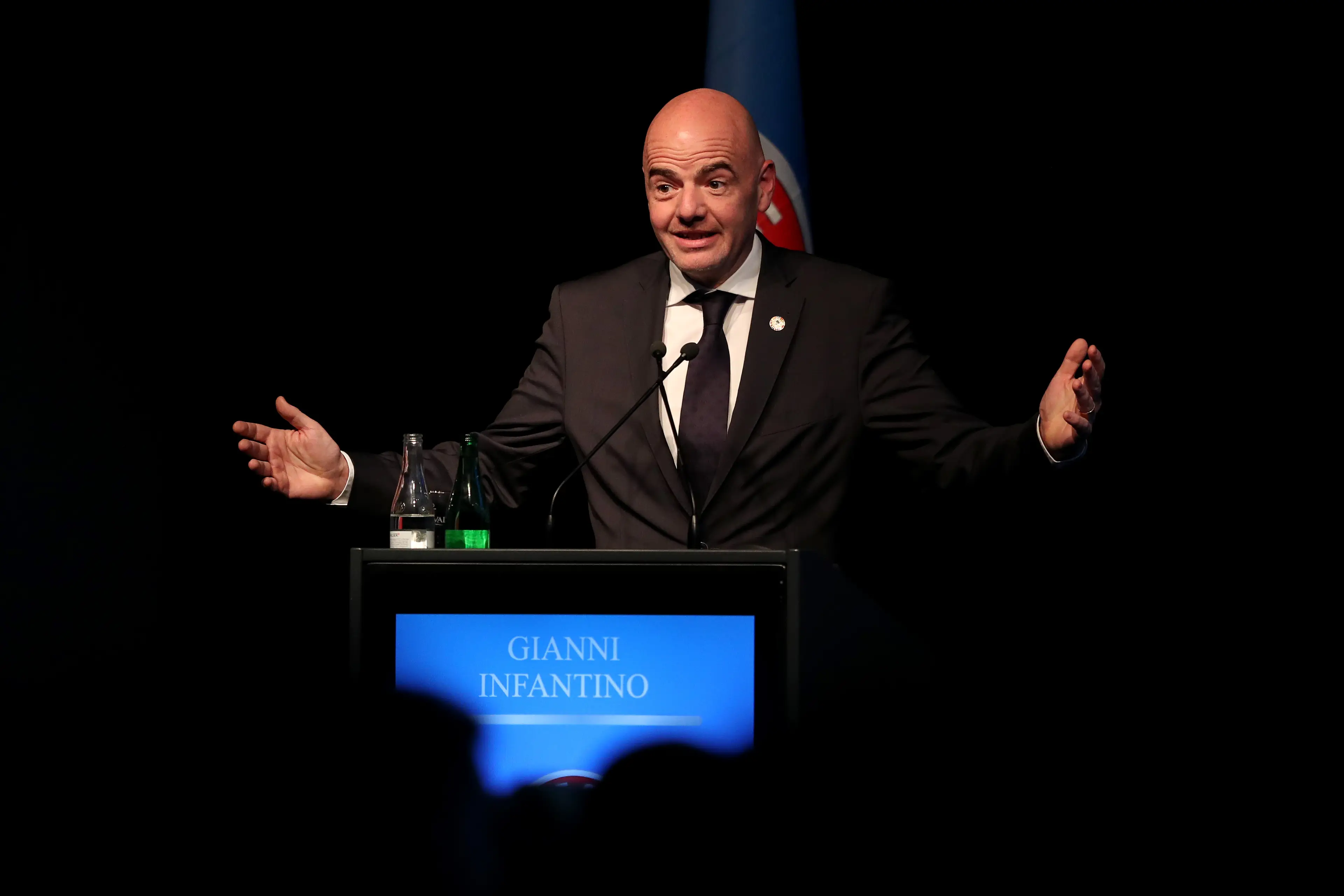 Infantino explained the decision (Richard Heathcote/Getty Images)