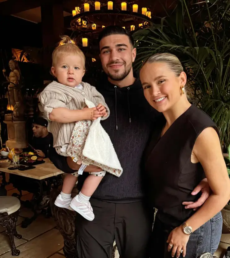 Tommy Fury and Molly-Mae Hague have opened up about a strict parenting rule for their daughter, Bambi (Instagram/@mollymae)