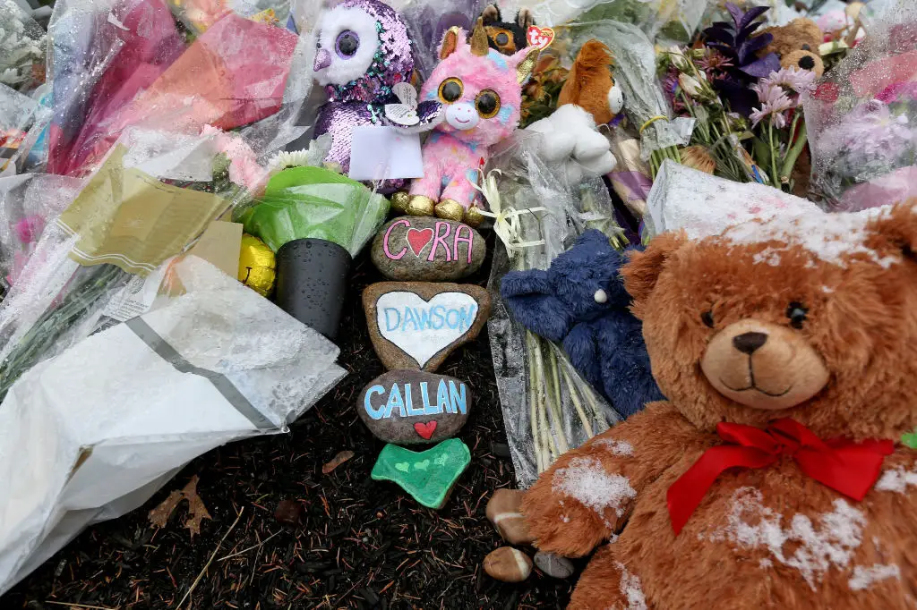 Callan, Dawson, and Cora were allegedly strangled to death (MediaNews Group/Boston Herald via Getty Images)