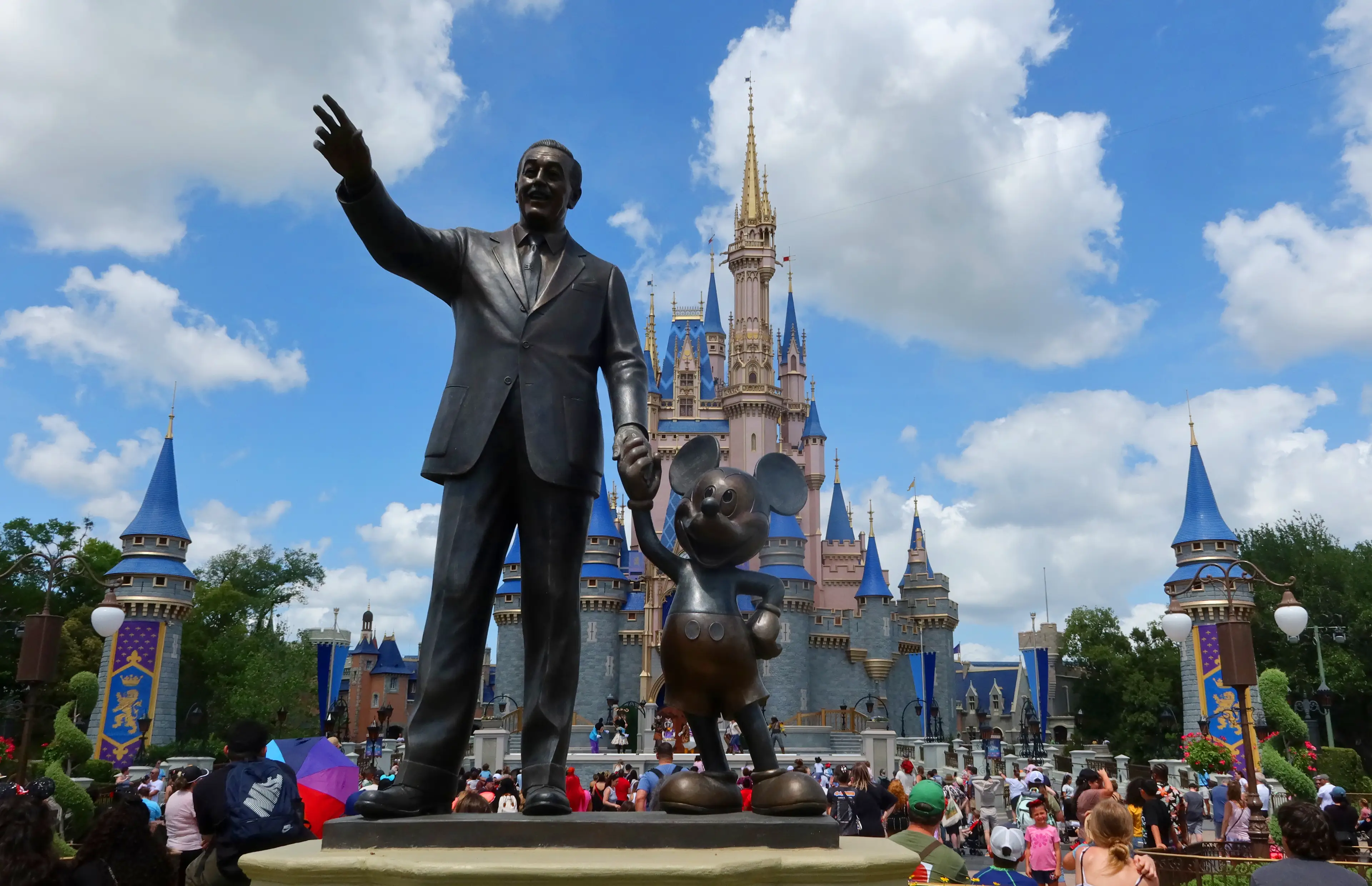 Disney fans have been left shocked by a tweet (Gary Hershorn / Contributor / via Getty)